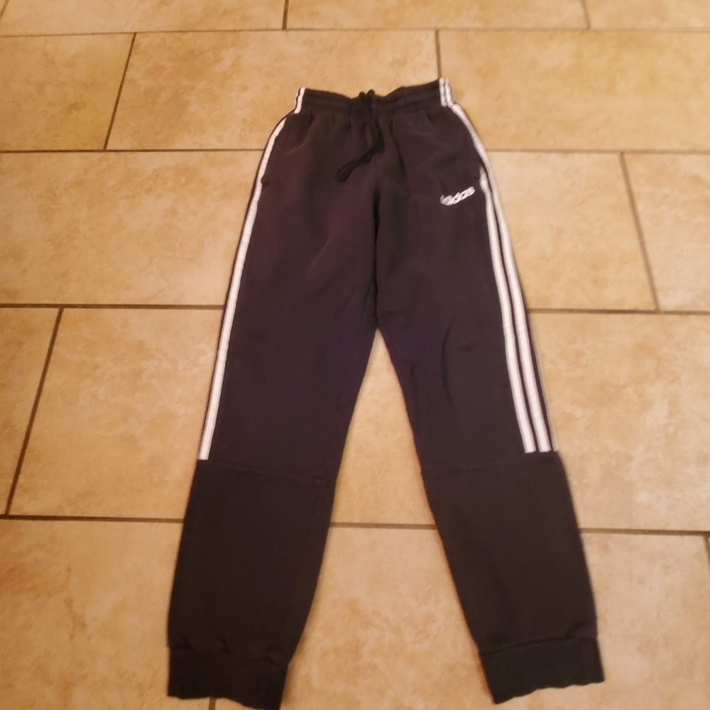 Men's black adidas joggers